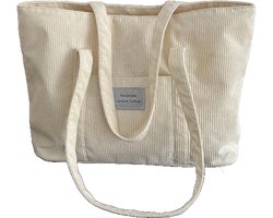 S&E Minimalistische - Lichtgewicht Business Casual Tote Bag - Beige