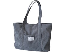 S&E Minimalistische - Lichtgewicht Business Casual Tote Bag - Grijs