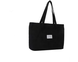 S&E Minimalistische - Lichtgewicht Business Casual Tote Bag - Zwart