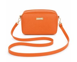 Sofia Crossbody Tas Oranje | Kunstleder | 20 x 12 x 5 cm | Schoudertas | Fashion Favorite