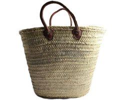 Strandtas / boodschappentas van riet