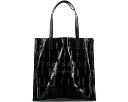 Ted Baker schoudertas Croccon Croc Effect Icon Bag Jet - Black zwart