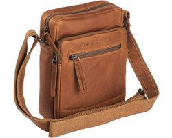 The Chesterfield Brand - Leren Schoudertas Cognac Birmingham