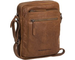 The Chesterfield Brand - Leren Schoudertas Cognac Dessau