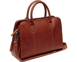 The Chesterfield Brand - Leren Schoudertas Cognac Layton