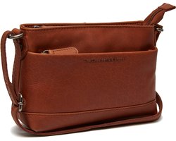 The Chesterfield Brand - Leren Schoudertas Cognac Salerno