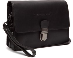 The Chesterfield Brand - Leren Schoudertas Zwart Lucca