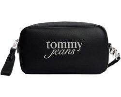 Tommy Jeans Bold Script Camera Schoudertas Zwart