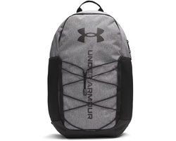 Under Armour Hustle Sport 6.0 Backpack Unisex Rugzak - Grijs - Zwart
