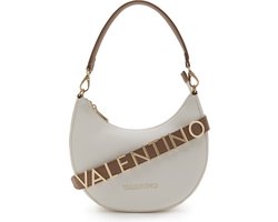 VALENTINO Schoudertas Alexia Hobo Bag Bianco / Cuoio Wit