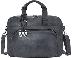 Wimona Laptoptas Eliana - zwart