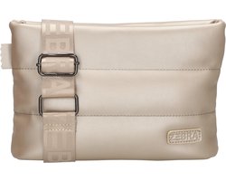 Zebra Evie Crossbody Schoudertas - Dames Tas - Champagne