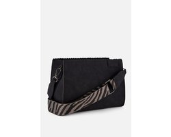 ZEBRA Merel Schoudertas zwart Imitatieleer - Dames - Maat 1