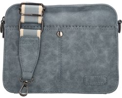 Zebra Trends Cynthia Schoudertas - Dames Tas - Jeansblauw