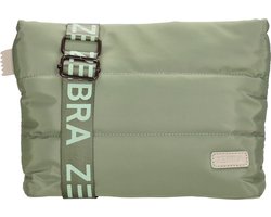 Zebra Trends Elske Crossbody Schoudertas - Trendy Puffer Dames Tas - Dames Tas - Mint