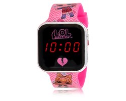 5-DIS001 Disney LED Watch L.O.L Surprise! - Kinderhorloge Met LED Display Voor Datum en Tijd - Roze