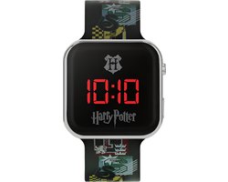 Accutime - LED Watch Harry Potter - Kinderhorloge Met LED Display Voor Datum en Tijd - Zwart