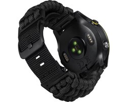 Allecto plus - Horlogebanden van Zware Militaire Paracord voor Heren - Compatibel met Garmin Fenix, Instinct, Forerunner - Vervangende Bandjes in 20mm, 22mm en 26mm