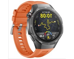 Allecto- Vervangende horlogeband - Zachte siliconen - Vervanging van het bandje - - Geschikt voor horloge - Zwart - Compatibel met smartwatch met 46 mm scherm, duurzaam en comfortabel [hoogwaardig] [flexibel]