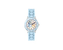 Bluey Blue Leerklok Horloge