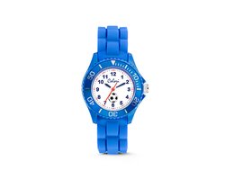 Colori Kidz 5-CLK011 Kinderhorloge met Voetbal - Siliconen Band - Ø 30 mm - Blauw