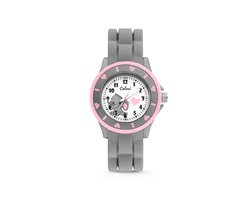 Colori Kidz 5-CLK113 Kinderhorloge met Olifant - Siliconen Band - Ø 30 mm - Grijs