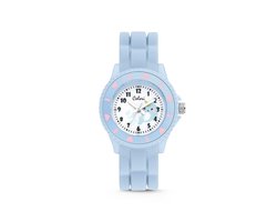 Colori Kidz 5-CLK114 Kinderhorloge met Walvis - Siliconen Band - Ø 30 mm - Blauw