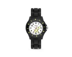 Colori Kidz 5-CLK115 Kinderhorloge met Dinosaurus - Siliconen Band - Ø 30 mm - Zwart