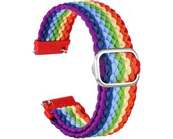 Cosensi - Nylon horlogebandje met rekbare snelsluiting en verstelbare gesp - Comfortabel en stijlvol - Horloge accessoire