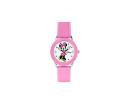Disney 5-DIS018 Kinderhorloge Minnie Mouse - Time Teacher - Horloge - Minnie - Disney - Roze