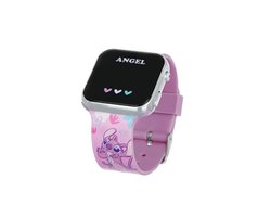 Disney 5-DIS035 Lilo & Stitch - Kinderhorloge - Led Horloge - Disney - Roze