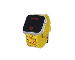 Disney 5-DIS036 Pikachu - Kinderhorloge - Led Horloge - Pokémon - Geel