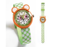 Djeco horloges voor kinderen Raccoon
