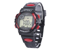 Fako Bijoux® - Kinderhorloge - LCD Sport Mini - Rood