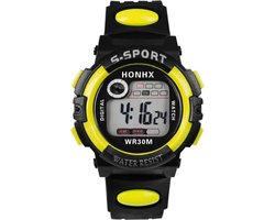 Fako Bijoux® - Kinderhorloge - S-Sport Classic - Geel