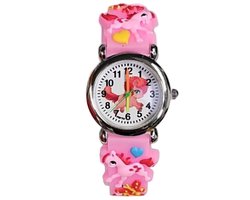 Fako® - Kinderhorloge - 3D - Eenhoorn Mini - Roze