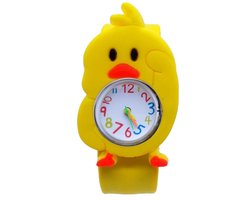 Fako® - Kinderhorloge - Slap On Mini - Kuiken - Geel