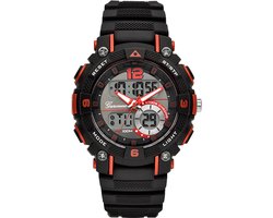 GARONNE KIDS SPORT ANA-DIGI BLACK/RED KQ28Q475