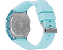 Ice Watch ICE digit retro - Sky blue - Clear 022888 Horloge - Siliconen - Blauw - Ø 33 mm