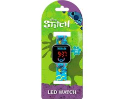 Kids Licensing Led Stitch Horloge Blauw