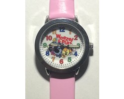 Kinderhorloge Woezel en Pip roze bandje