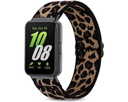 nylon armband, compatibel met Samsung Galaxy Fit 3, lus, rekbare reservearmband, horlogeband voor Samsung Galaxy Fit 3 SM-R390, heren en dames