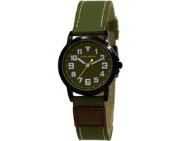 Prisma Horloge CW.246 Jongens Canvas Jort Green