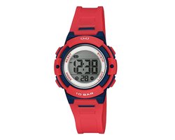 Q & Q Kinder Q&Q digitaal kinder horloge - Horloge - Siliconen - Rood