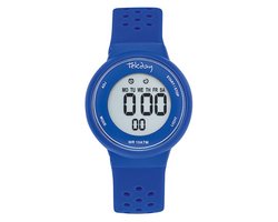 Tekday-Digitaal-Horloge-Waterdicht-Blauw-Silicone band-Fijn draagcomfort