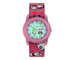Timex Timex Time Machines Analoog Horloge Roze Case: 100% Silicone | Armband: 100% Textil 29 mm TW7C771001O