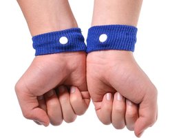 *** 5 Paar Random kleuren Anti-Misselijkheid Kinderen Bandjes - Wagen- en Reisziekte Preventie - 5 Paar - van Heble® ***