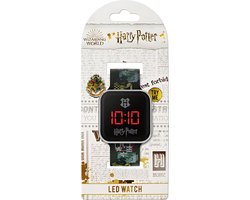 Accutime - LED Watch Harry Potter - Kinderhorloge Met LED Display Voor Datum en Tijd - Zwart