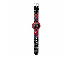 Accutime Spiderman horloge LED voor kinderen - stoer kinderhorloge.