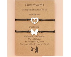 Akyol - armband-moeder en dochter cadeau-moederdag-vriendschap armband - cadeau armband - dochter moeder cadeau